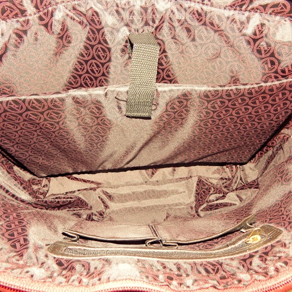 NWT Laptop tote travel Overnight bag. Dark red Vittadini DISCOUNT SHIPPING!! - Picture 7 of 7